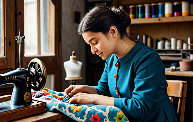 섬유기사와 관련 직업군의 특징 - **Textile Production Technologist:** "A textile production technologist in a clean, well-lit factory...