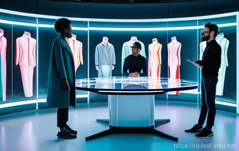 섬유기사와 관련 직업군의 전망 - **Prompt:** A female model wearing a high-fashion, sustainable dress that appears to be made from a ... 섬유기사와 관련 직업군의 전망 - **Prompt:** A female model wearing a high-fashion, sustainable dress that appears to be made from a ...