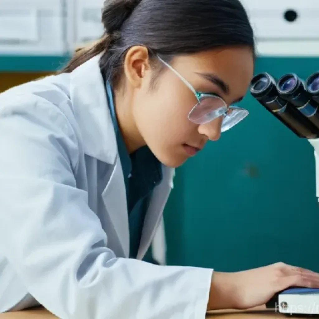 섬유기사 실기 시험 준비법 - **Prompt:** A diligent young female student, approximately 18-22 years old, with focused eyes, is me...