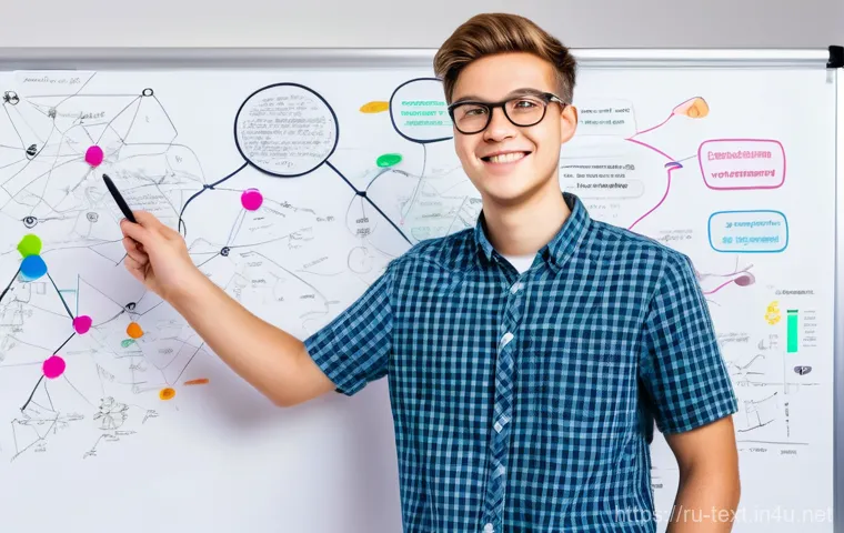 섬유기사 시험 준비 체크리스트 - **Prompt: Focused Study Planning**
    A diverse young adult student, possibly a woman with neat, pu...